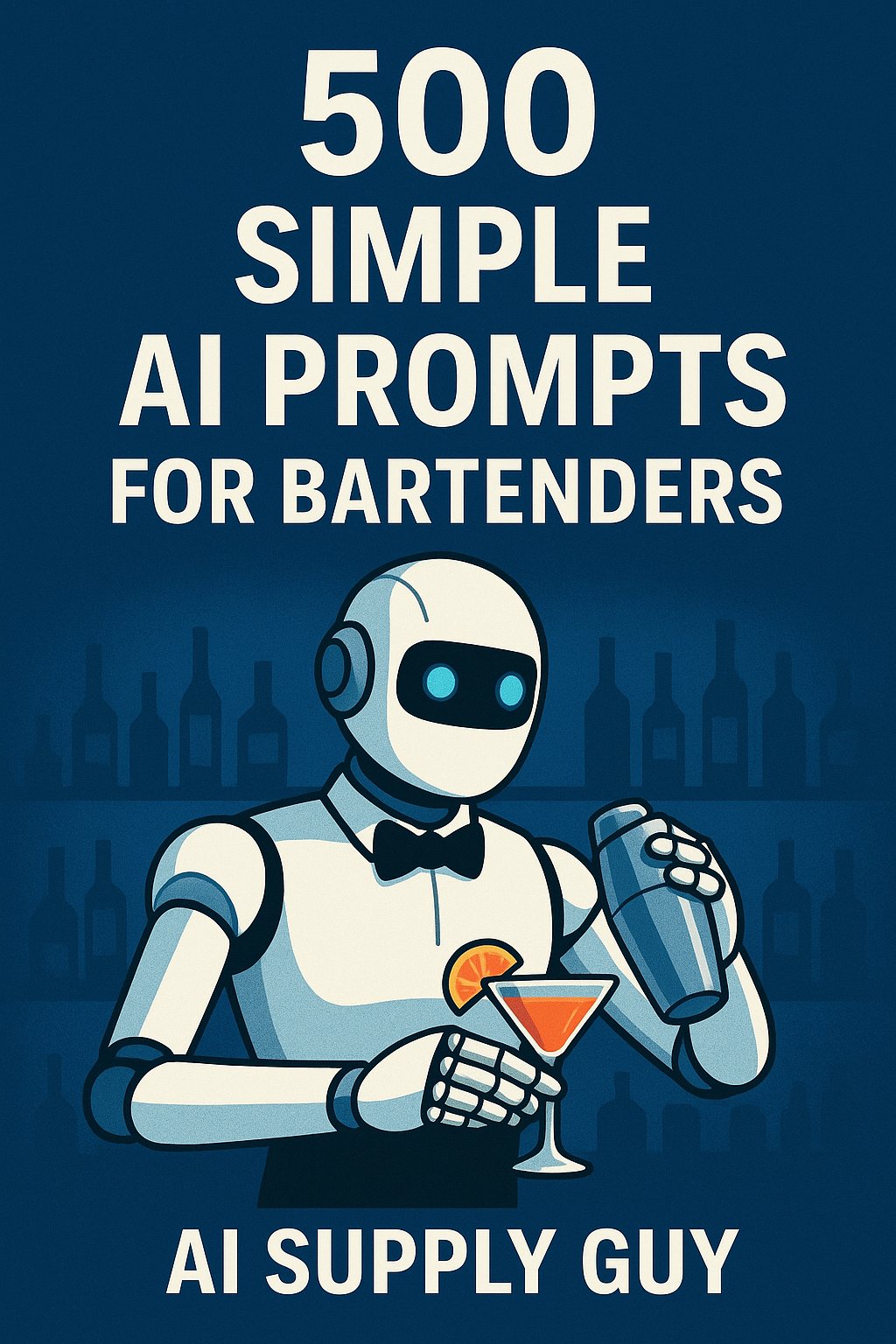500 Simple AI Prompts for Bartenders
